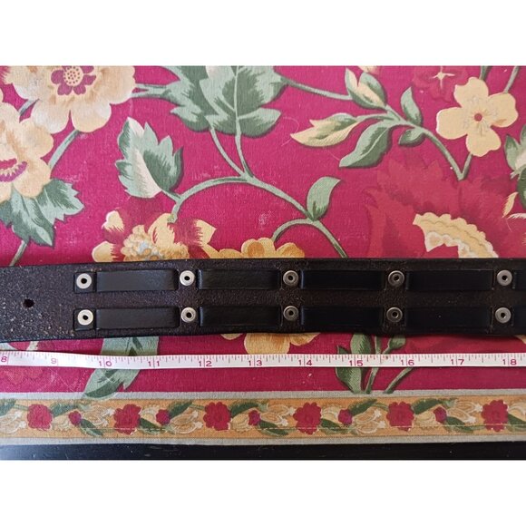 Levis Genuine Leather Belt 38/40 Adjustable With Metal Buckle - Picture 5 of 10